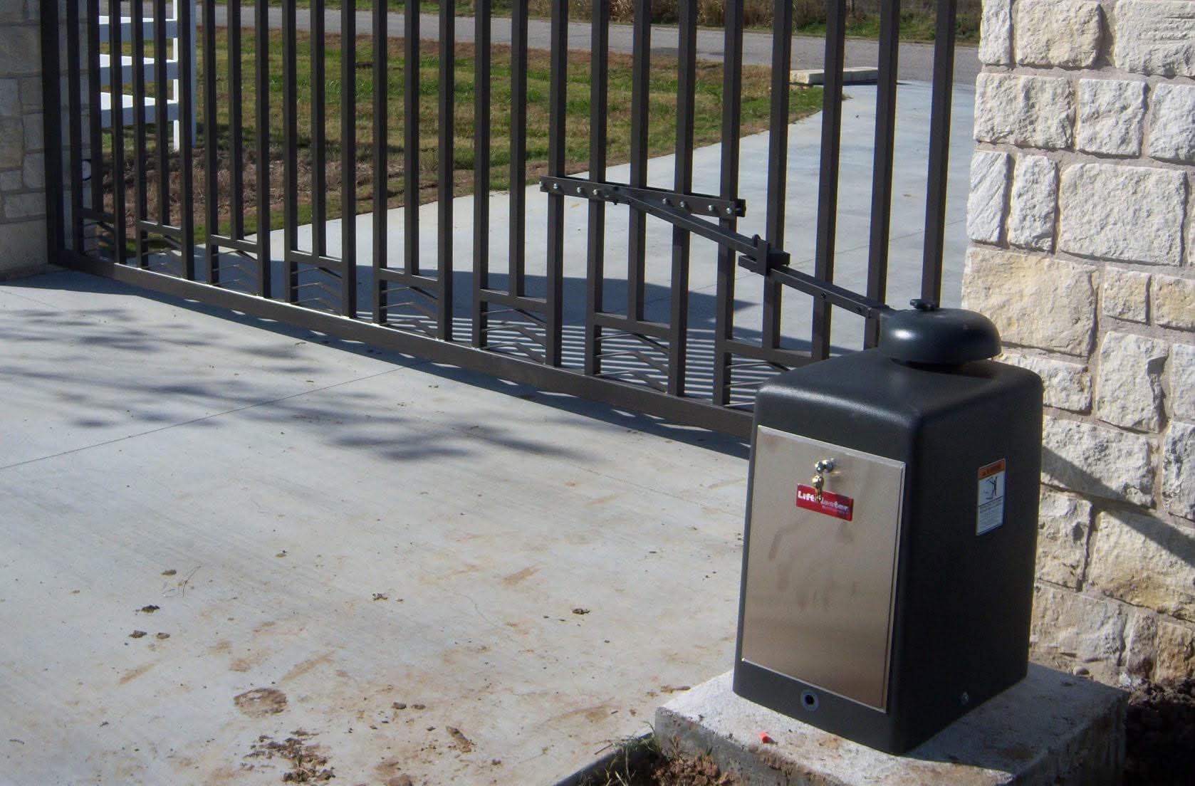 LiftMaster gate opener installation