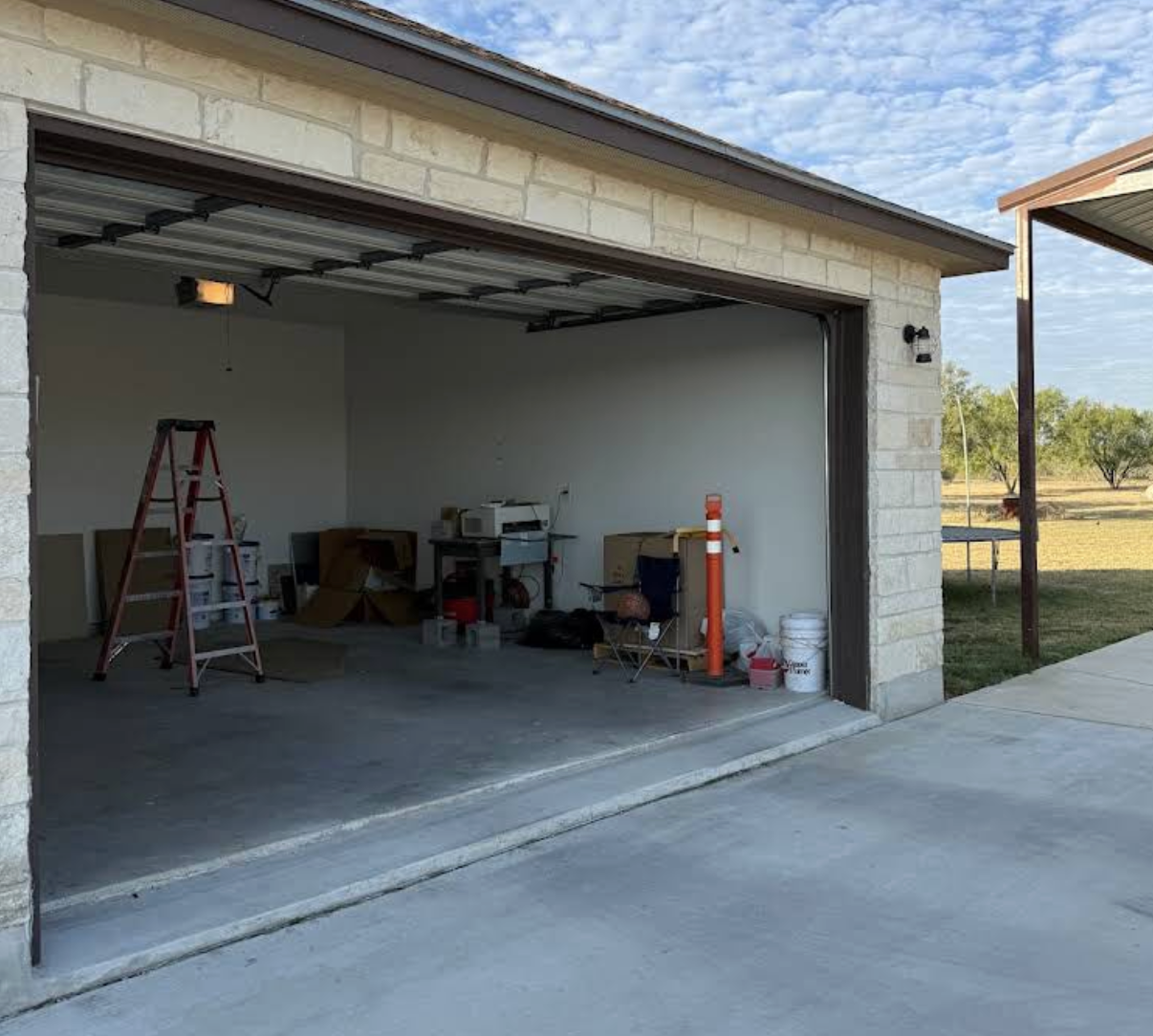 Garage door spring repair